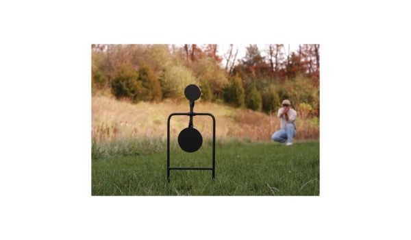 Double Spin Centerfire Zielscheibe